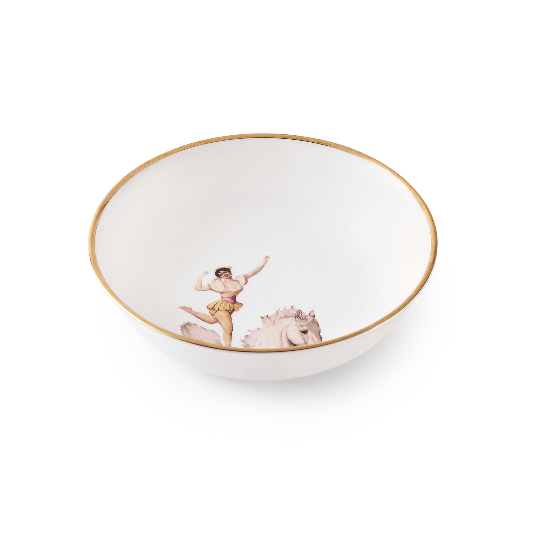 Miss Rose Bone China Dessert / Soup Bowl 17cm