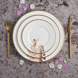 Miss Rose Bone China Plate - Side/Dessert 18cm