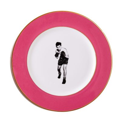 Fighting Spirit Raspberry Pink Dinner Plate (27cm)